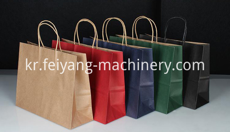 다채로운 종이 봉투 Kraft10 Colorful Paper Bag Kraft10